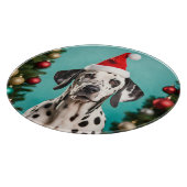 Dalmatian Christmas Snijplank (Hoek)