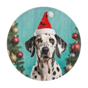 Dalmatian Christmas Snijplank