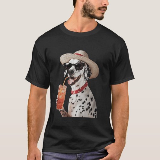 Dalmatian Cocktail T-shirt (Voorkant)