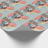Dalmatian Colorful Cadeaupapier (Hoek)