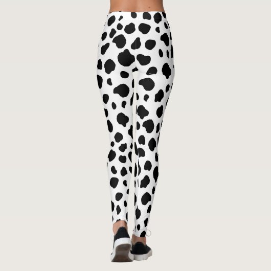 Dalmatian Cow Print Leggings (Achterkant)