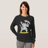 Dalmatian Dabbing I Dab Dog Dance I Funny Dalmatio T-shirt (Voorkant volledig)