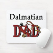 Dalmatian Dad Gifts Muismat (Met muis)