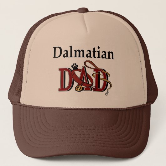 Dalmatian Dad Gifts Trucker Pet (Voorkant)