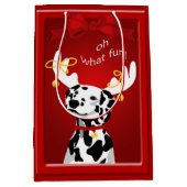Dalmatian Deer Dog Fun MGB Medium Cadeauzakje (Voorkant)