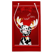 Dalmatian Deer Dog Fun SGB Klein Cadeauzakje (Achterkant)