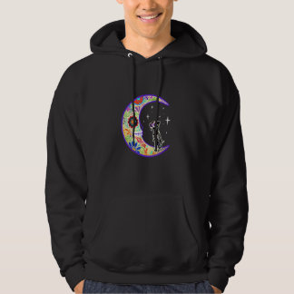 Dalmatian Dia De Los Muertos Skeleton Hoodie