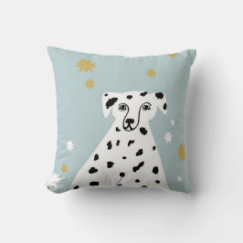 Dalmatian Dog Abstracte illustratie Kinderen Kussen