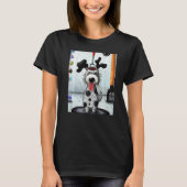 Dalmatian dog artwork puppy t-shirt (Voorkant)