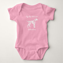 Dalmatian Dog Baby shower Puppy Pink Girl
