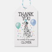 Dalmatian Dog Birthday Hartelijk dank voor het Lab Cadeaulabel (Voorkant)