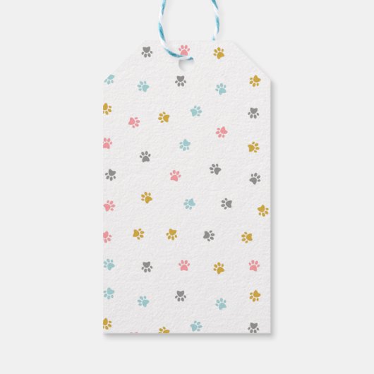 Dalmatian Dog Birthday Hartelijk dank voor het Lab Cadeaulabel (Achterkant)