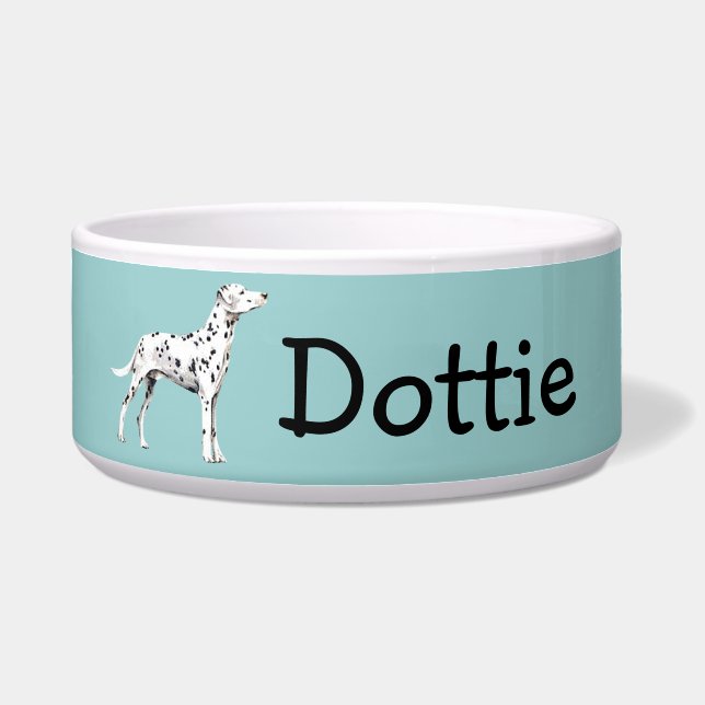  Dalmatian Dog Bowl Voerbakje (Voorkant)