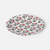 Dalmatian Dog Breed Christmas Papieren Bordje (Gekanteld)