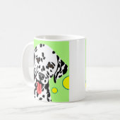 Dalmatian Dog Breed Koffiemok (Voorkant links)