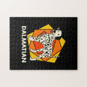 Dalmatian Dog Colorful Legpuzzel (Horizontaal)