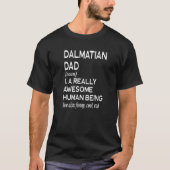 Dalmatian Dog Dad Definition - Cute From Dog T-shirt (Voorkant)