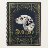 Dalmatian Dog Dad Funny 2022 Planner (Voorkant)