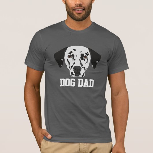 Dalmatian Dog Dad T-shirt (Voorkant)