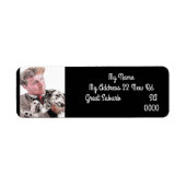 Dalmatian Dog Dogs Art Return Address Labels (Voorkant)