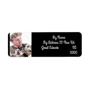 Dalmatian Dog Dogs Art Return Address Labels