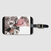 Dalmatian Dog Dogs schattig dierlijk potentieel Bagagelabel (Voorkant (horizontaal))