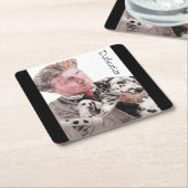 Dalmatian Dog Dogs schattig dierlijk smaakglas Kartonnen Onderzetters (Schuin)