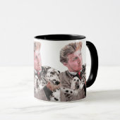 Dalmatian Dog Dogs schattige zwarte witte Mok (Voorkant rechts)