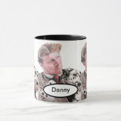 Dalmatian Dog Dogs schattige zwarte witte Mok (Midden)