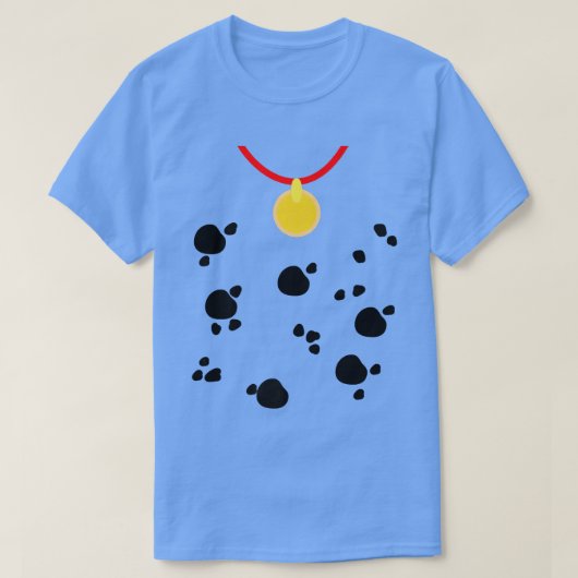 Dalmatian Dog Funny Halloween Costume Kinderen Tod T-shirt (Design voorkant)