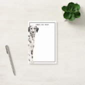 Dalmatian Dog | Funny Quote of Change Text Post-it® Notes (Kantoor)