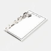 Dalmatian Dog | Funny Quote of Change Text Post-it® Notes (Schuin)