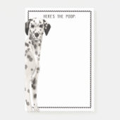 Dalmatian Dog | Funny Quote of Change Text Post-it® Notes (Voorkant)