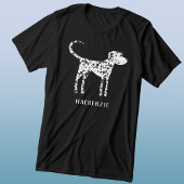 Dalmatian Dog gepersonaliseerd Tri-Blend Shirt