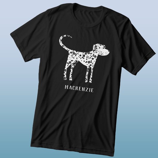 Dalmatian Dog gepersonaliseerd Tri-Blend Shirt