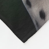 Dalmatian Dog in St. Patrick's Day Dress Fleece Deken (Hoek)