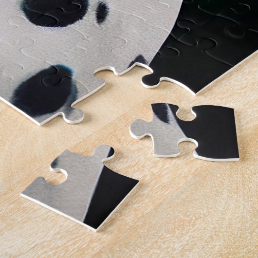 Dalmatian Dog in St. Patrick's Day Dress Legpuzzel (Zijkant)