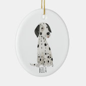 Dalmatian Dog Keramisch Ornament (Rechts)