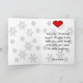 Dalmatian Dog-kerstkaart Feestdagen Kaart (Binnen)