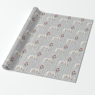 Dalmatian Dog Kerstkerstkerstkerstkerstkerstkersth Cadeaupapier