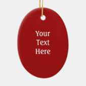 Dalmatian Dog Kerstmis Deer Ornament (Achterkant)