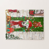 Dalmatian Dog Kerstmis Legpuzzel (Horizontaal)