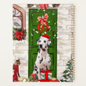 Dalmatian Dog Kerstmis Planner (Achterkant)