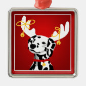 Dalmatian Dog Kerstmis Premium Ornament (Voorkant)