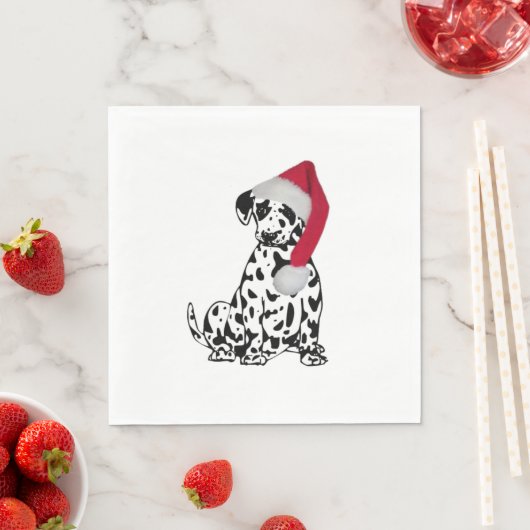 Dalmatian Dog Kerstmis Servetten (Insitu)