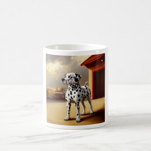 Dalmatian Dog Koffiemok (Center)