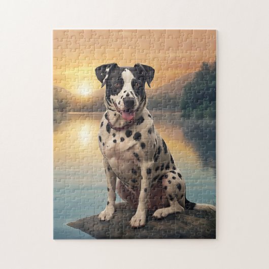 Dalmatian Dog Legpuzzel (Verticaal)