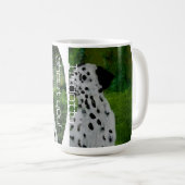 Dalmatian Dog Love Koffiemok (Voorkant rechts)
