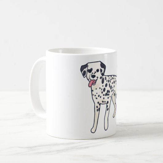 Dalmatian dog Magic Koffiemok (Voorkant links)
