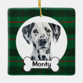 Dalmatian Dog Ornament (Voorkant)